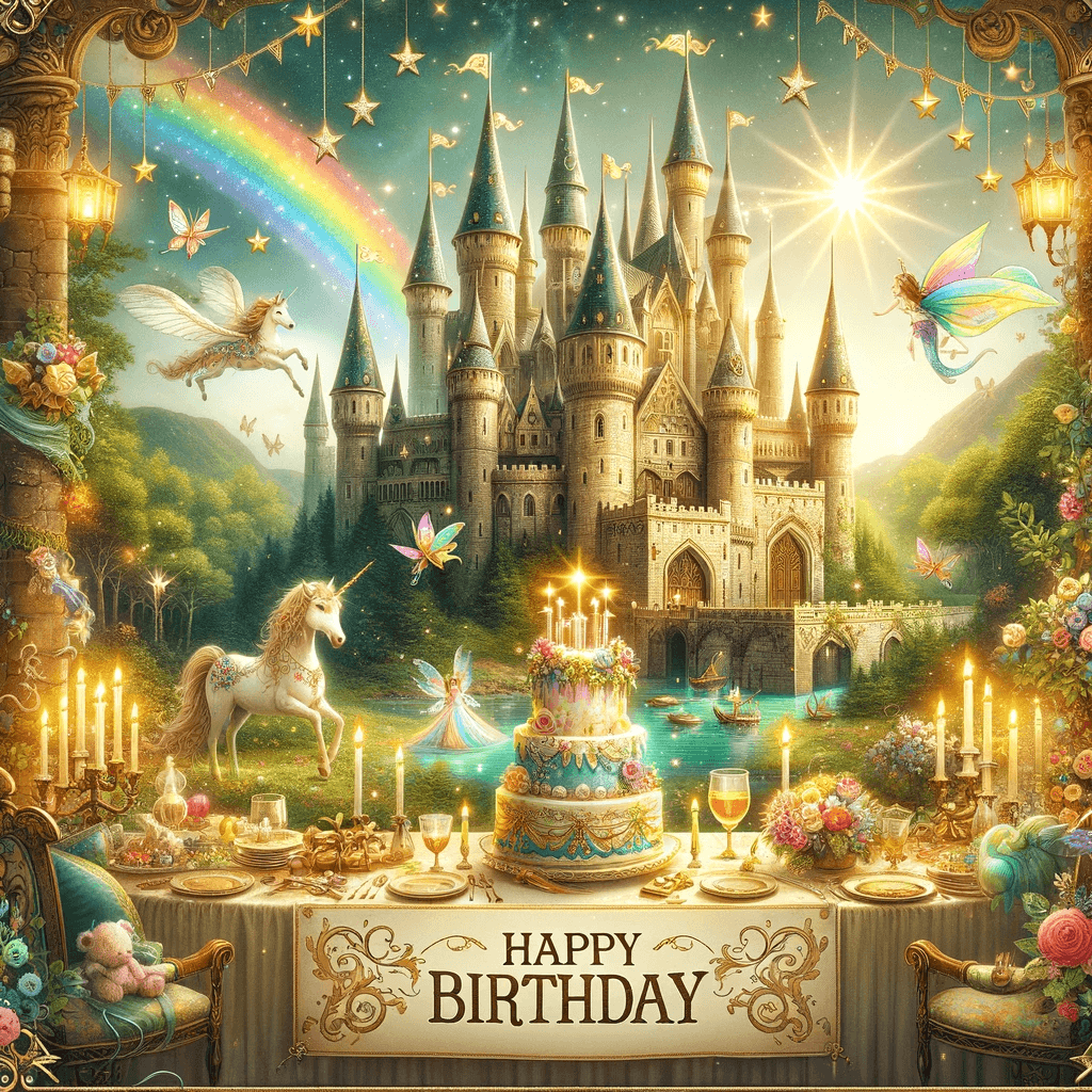 Märchenfantasie: Eine Magische Geburtstagsfeier