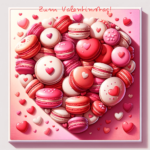 Süße Herz-Macarons – Verspielte Valentinstag Bild