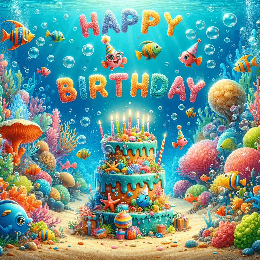 Unterwasser Geburtstagsabenteuer: Eine Magische Meeresfeier