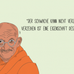 Ein Zitat von Gandhi
