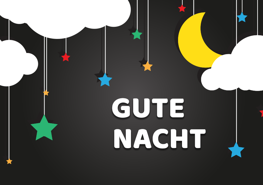 Gute Nacht und süße Träume