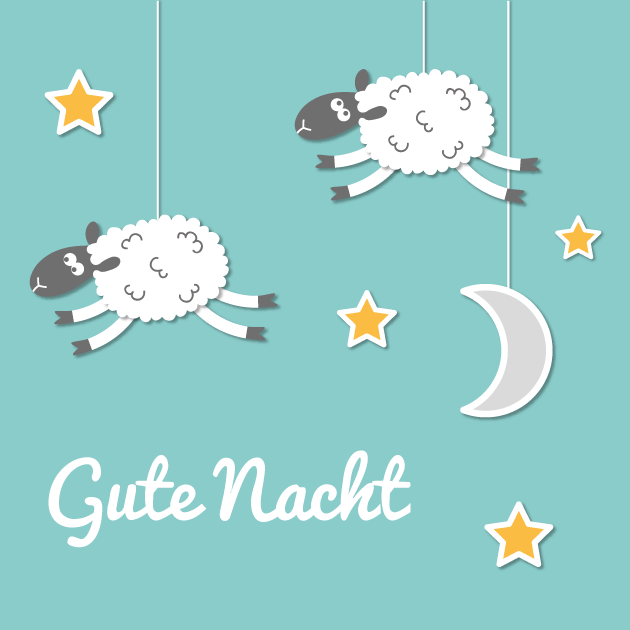 Gute Nacht Schaf