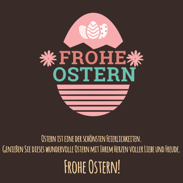 Schönen Ostertag