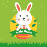 Osterhase Frohe Ostern 2