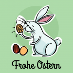 Osterhase Frohe Ostern 9