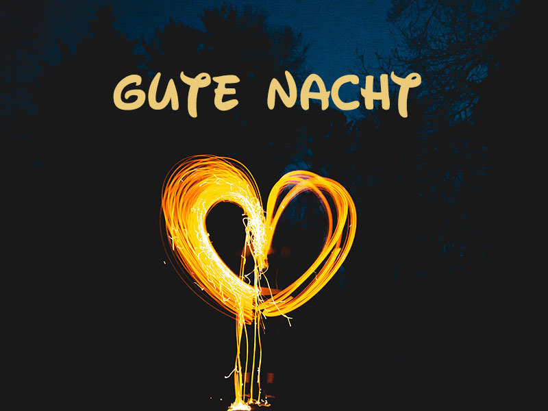 Gute Nacht Herz