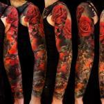Tattoo Frauen Hand Rose