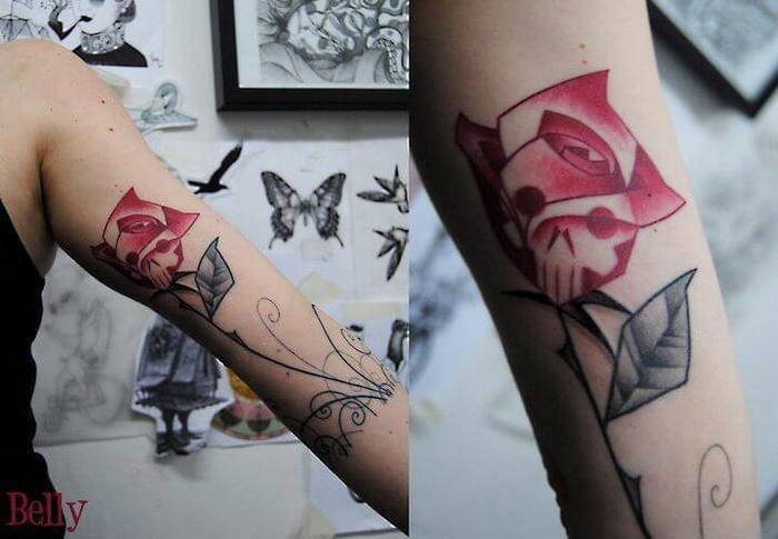 Tattoo Rose 4