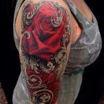Tattoo Rose Arm