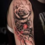 Tattoo Rose Arm 2
