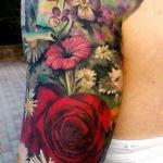 Tattoo Rose Arm 8