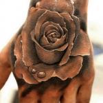 Tattoo Rose Hand 1