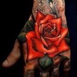 Tattoo Rose Hand 2