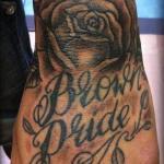 Tattoo Rose Hand 3