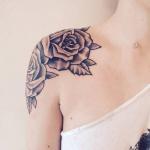 Tattoo Rose Oberarm 6