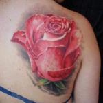 Tattoo Rose Rücken 10