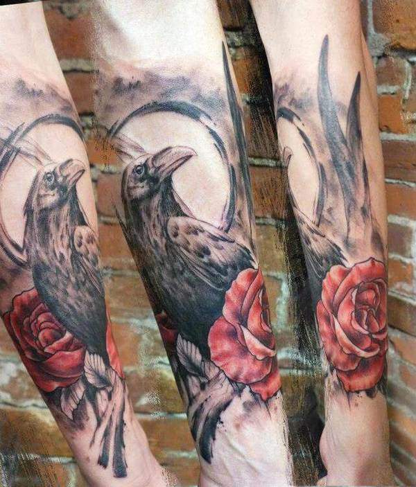 Tattoo Rose Unterarm 1