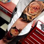 Tattoo Rose Unterarm 11