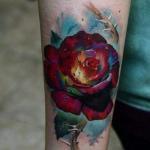 Tattoo Rose Unterarm 12
