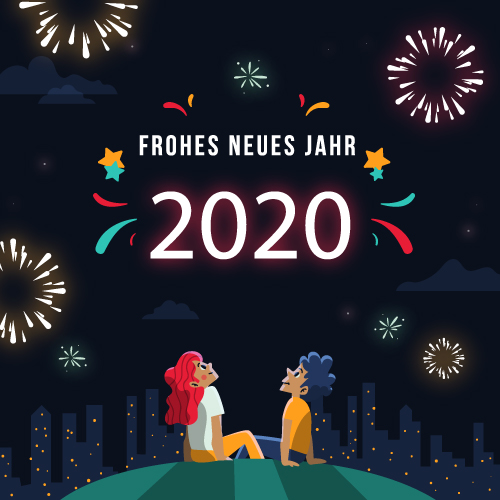 Weihnachtsgrüße Und Neujahrswünsche 2020