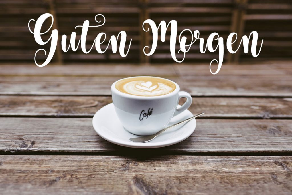 Guten Morgen Kaffee Wunderbare Bilder.