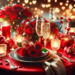 Romantisches Rendezvous: Valentinstag Abendessen
