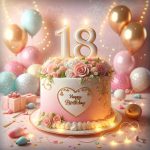 18 Geburtstag Kuchen bild