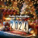 Frohe Weihnachten 2024 bild