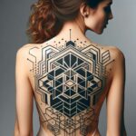 Geometrische Designs Tattoo 2