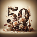 Glückwünsche zum 50. Geburtstag –  Zeitlose Eleganz zum Fünfzigsten