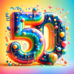 Glückwünsche zum 50. Geburtstag – Kosmische Feier: Die Große 50