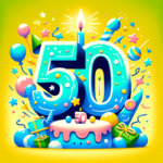 Glückwünsche zum 50. Geburtstag – Sonnenschein-Feier: Prost auf 50 Jahre