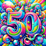 Glückwünsche zum 50. Geburtstag – Süße Symphonie: Eine fantasievolle Feier zum 50