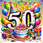 Glückwünsche zum 50. Geburtstag – Prost auf 50: Ein ausgelassenes Geburtstagsfest