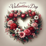 Blumenherzkranz – Happy Valentine’s Day