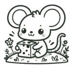 Fröhliches Maus-Abenteuer