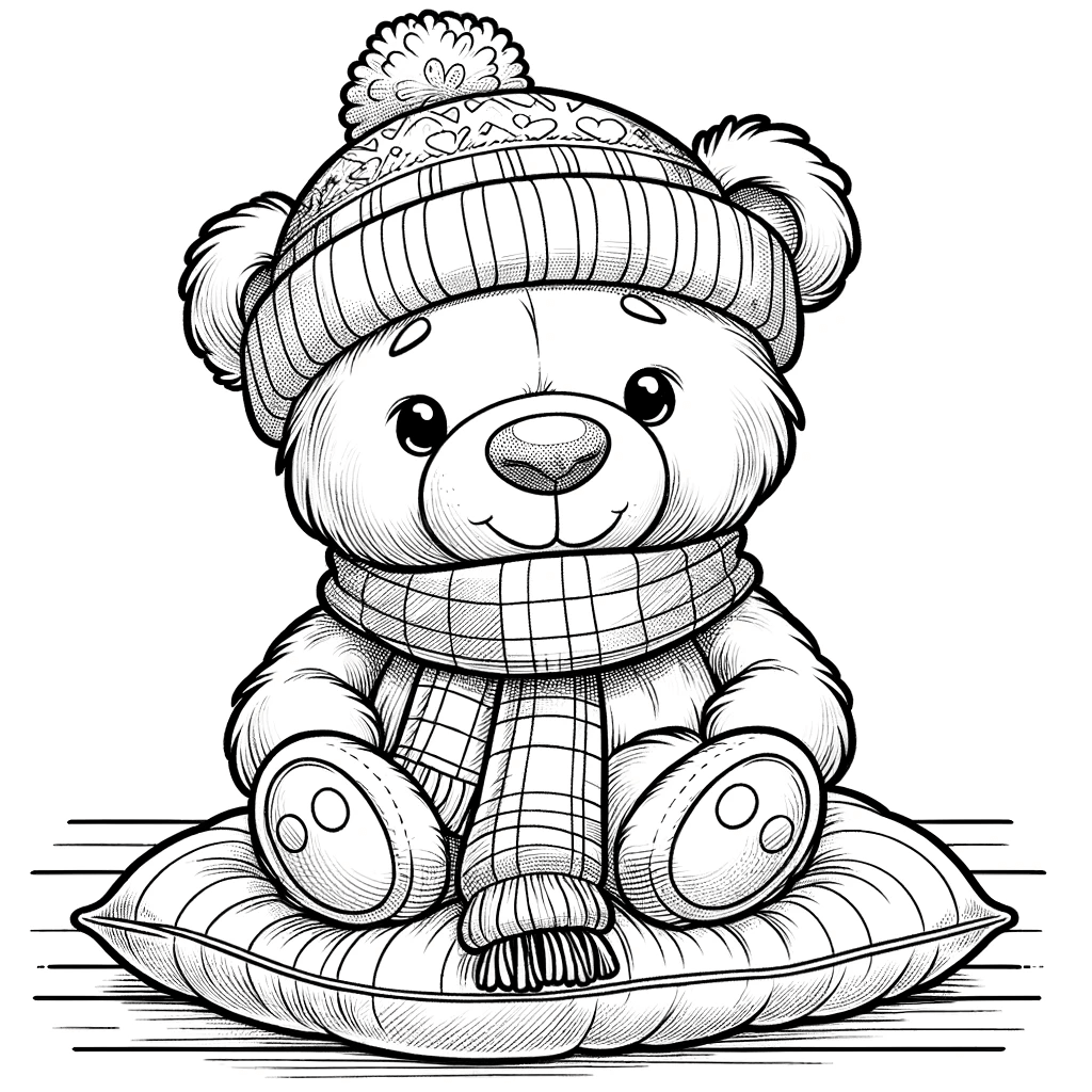 Gemütliches Teddybär-Malabenteuer