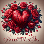 Herz und Rote Rosen – Happy Valentine’s Day