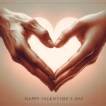 Herzverbundene Hände – Happy Valentine’s Day