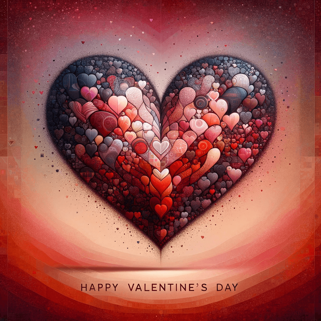 Liebesmosaik - Happy Valentine's Day