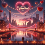 Valentinsdämmerung in der Stadt – Happy Valentine’s Day