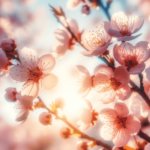 Guten Morgen – Sanfte Kirschblüten im Morgengrauen