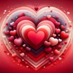 Spektrum der Liebe Herzen zum Valentinstag