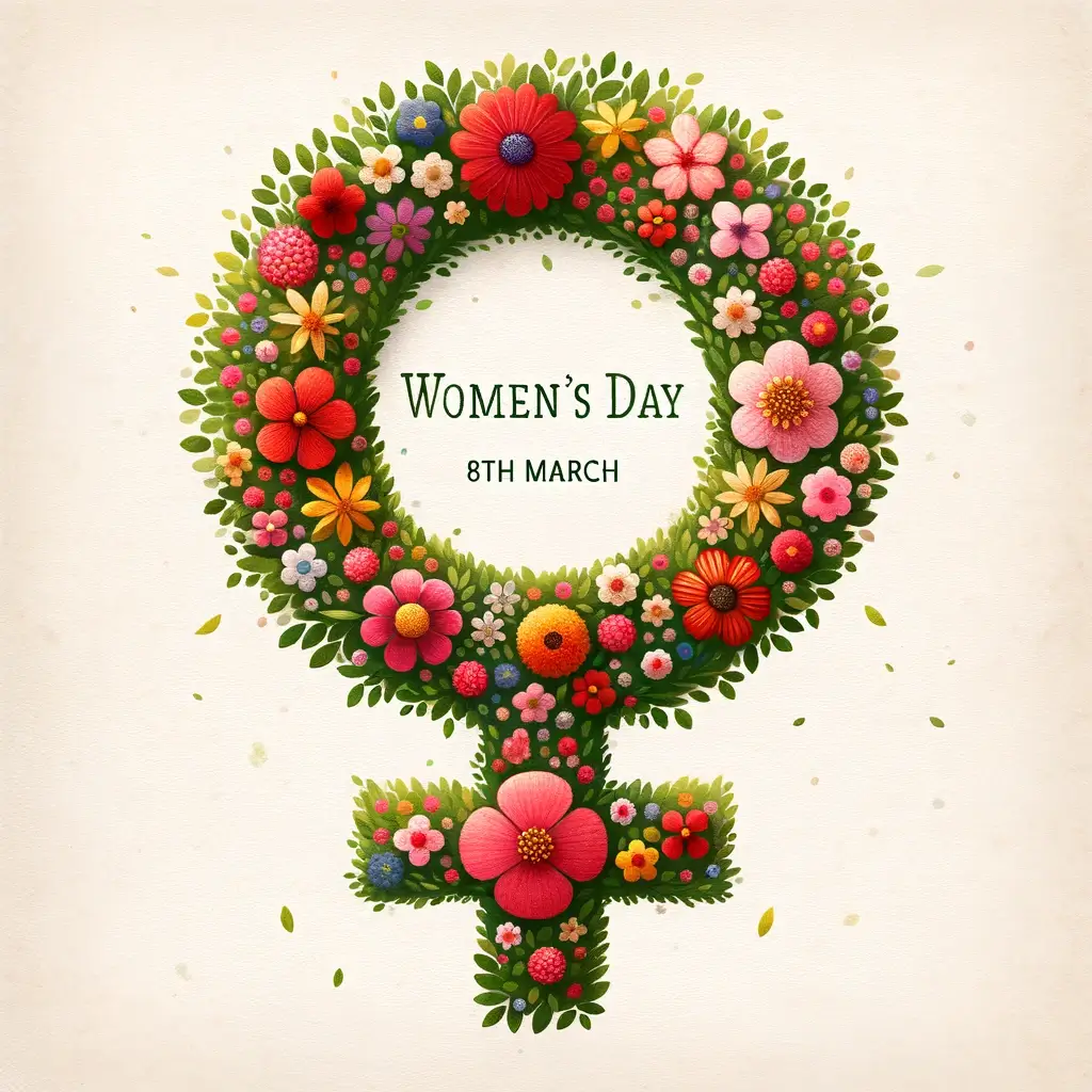 Lebhafte Blüten: Ein Gruß zum Internationalen Frauentag