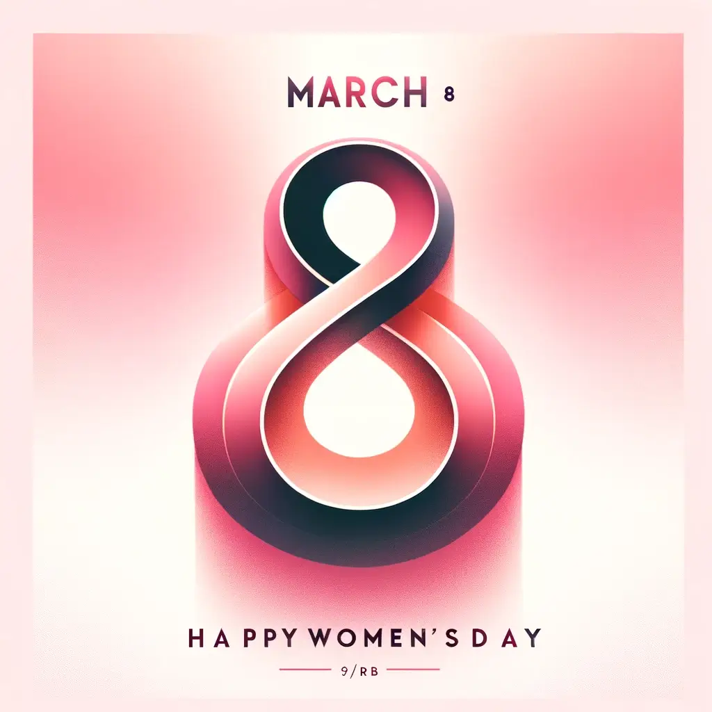 Unendliche Anmut: Ein rosa Salut zum Frauentag